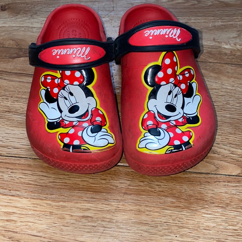 Girls Minnie Mouse Crocs
